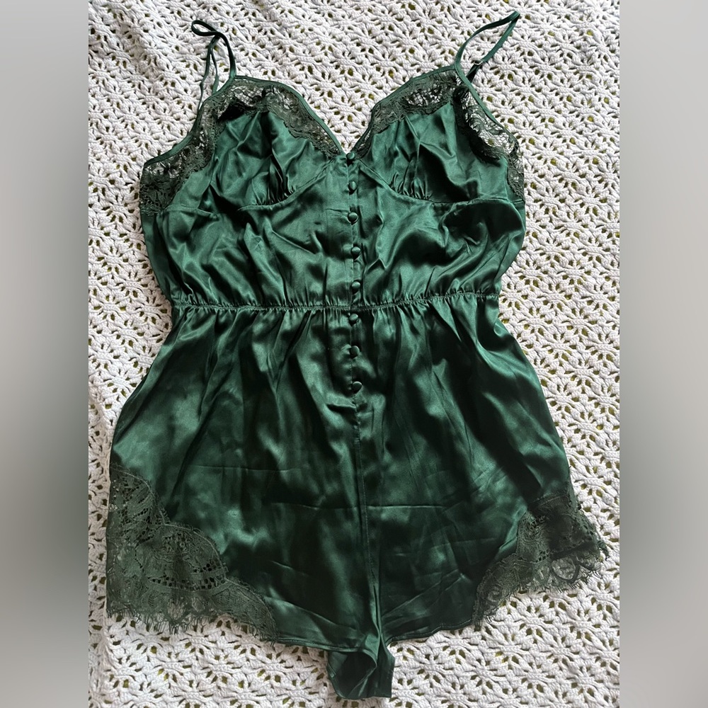 Fleur du Mal 100% Silk Romper